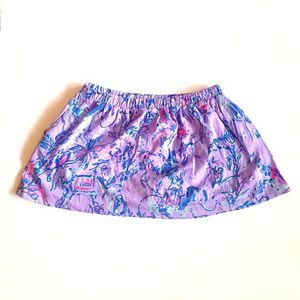 Girls Lilly Pulitzer Skirt Skort 4/5 Purple